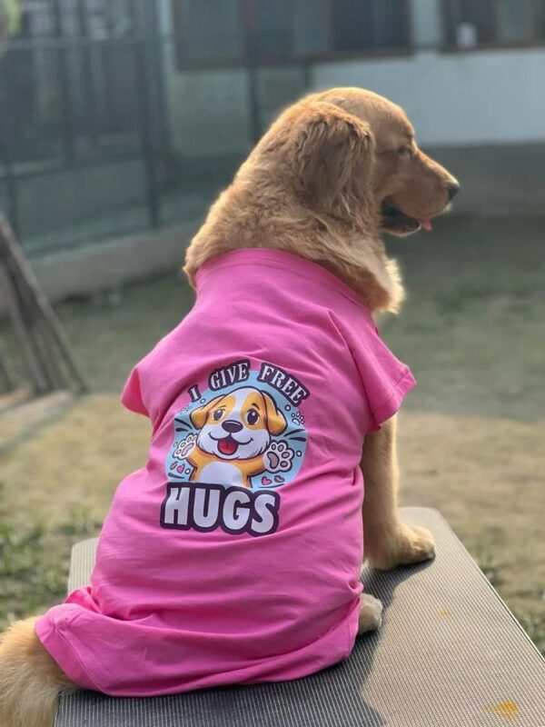 "I Give Free Hugs" pet t-shirt!